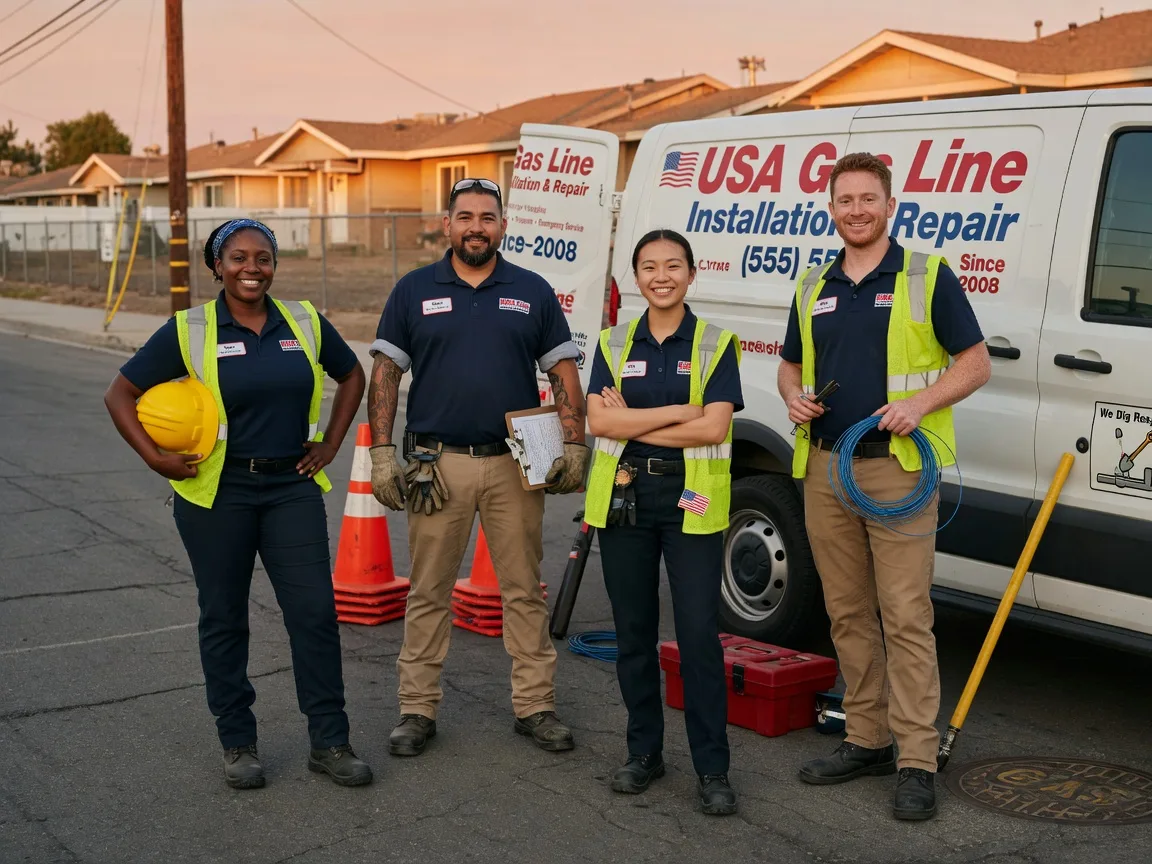 Gas Line Installation company in Claytonville, IL